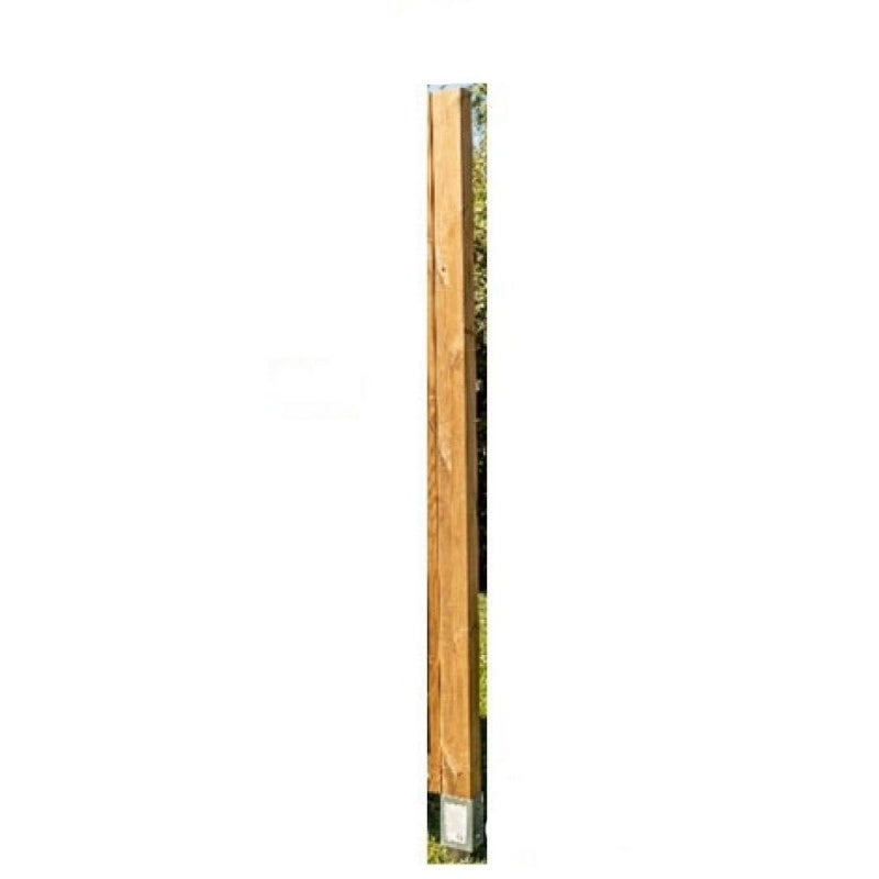 Palo in legno termo-trattato per frangivista da giardino – 220 cm – certificato PEFC – TVT290 Foresta