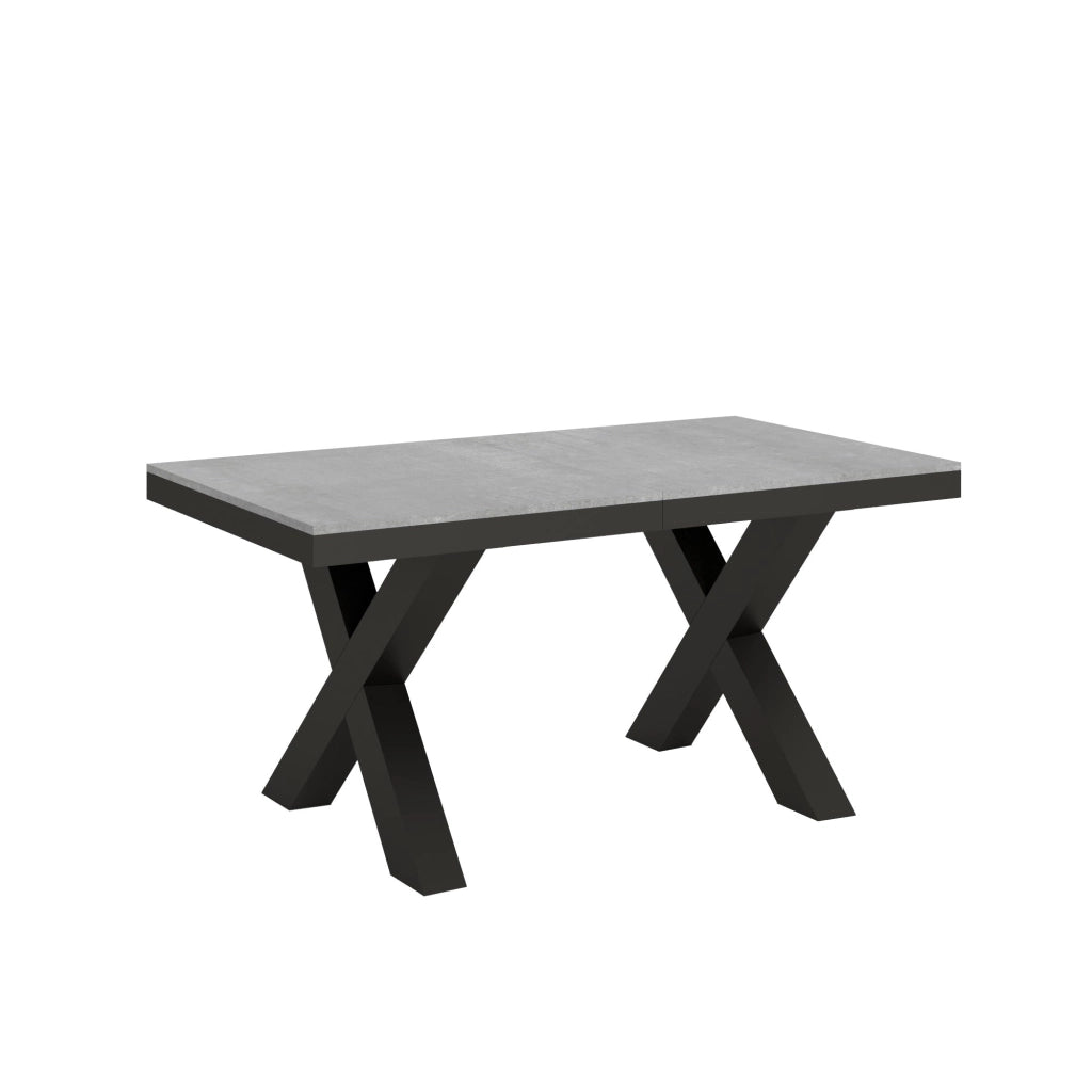 Tavolo Allungabile 160-420x90x77 cm Traffic Evolution Cemento