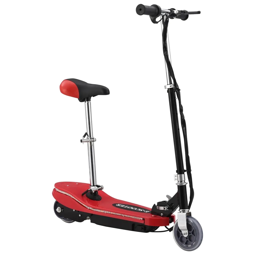 Monopattino con Sella e LED 120 W Rosso 91961