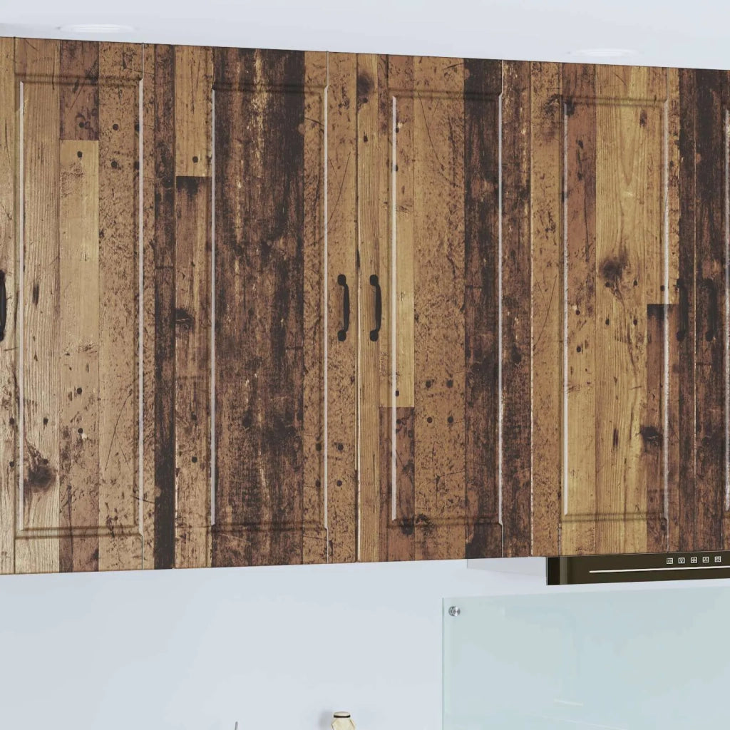 Armadietto a muro PORTO Legno vecchio 80 x 31 x 100 cm
