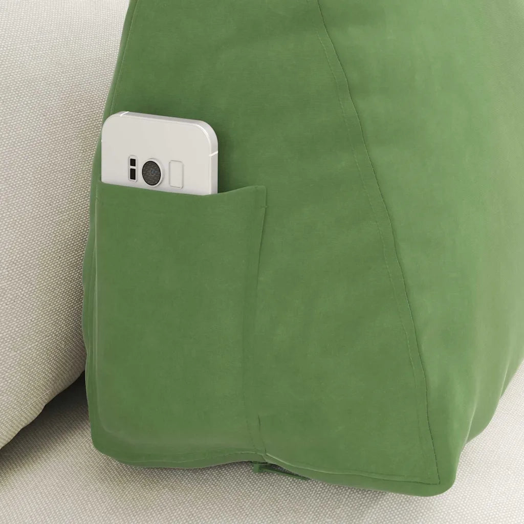 Cuscino per Schiena Verde chiaro 60 x 20 x 50 cm 42015051