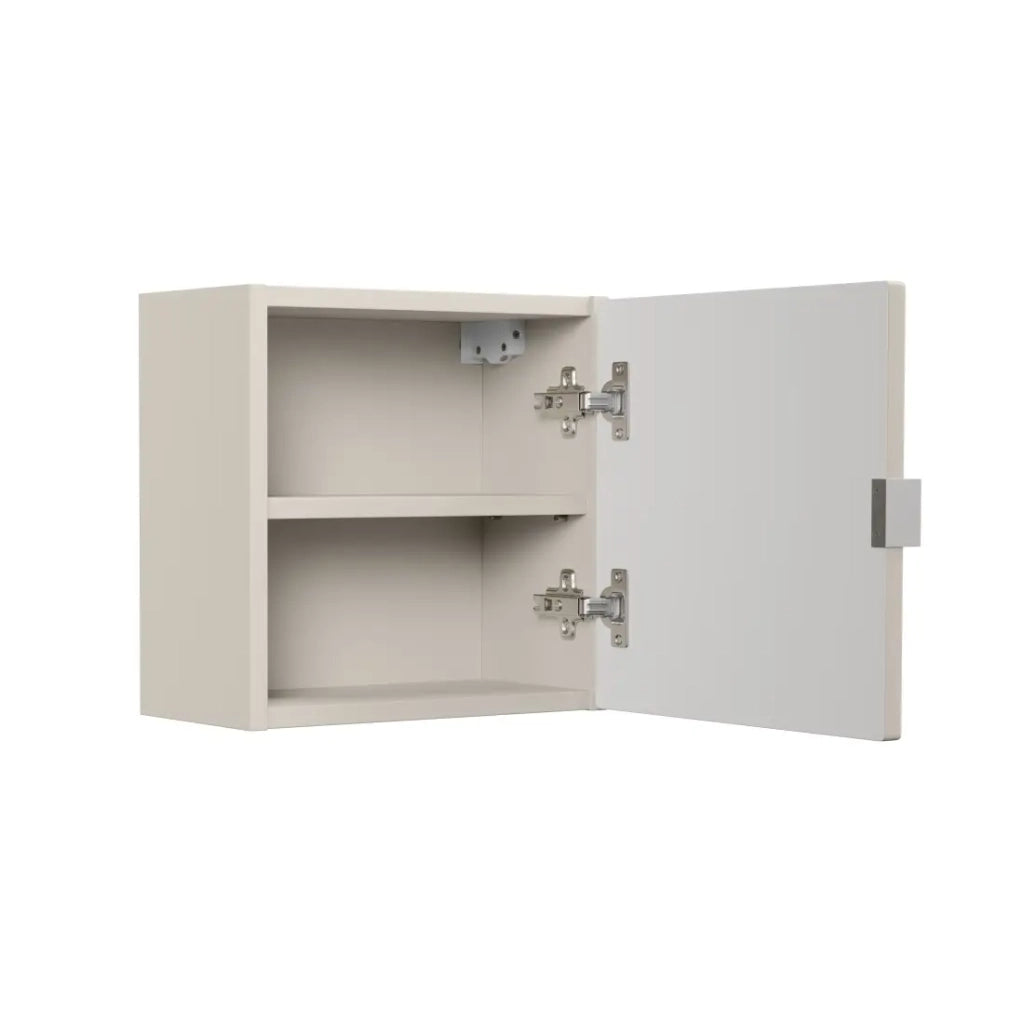 Mobile alto per il bagno BRAZZA – 1 porta – Colore marrone congo – L35 x H35 cm – Da appendere