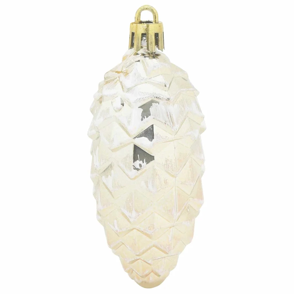 Palla di pino di Natale 40 pz Champagne Plastica CFW7765808