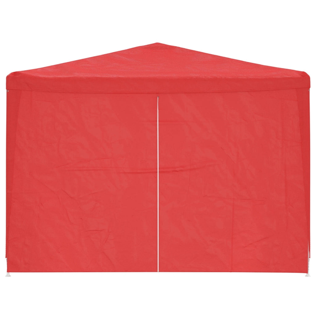 Tenda Party 1200 x 300 x 255 cm Rosso PE e Acciaio 42033002