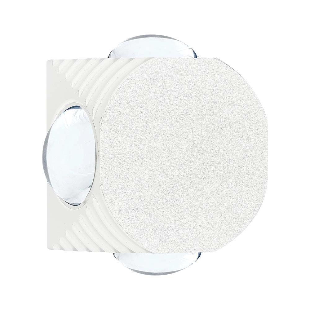 Applique esterna su/giù V-TAC VT-2544 4W 3000K IP54 bianca