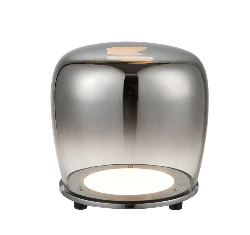 Candellux BERLOZ lampada da terra LED nera fumé 3000K