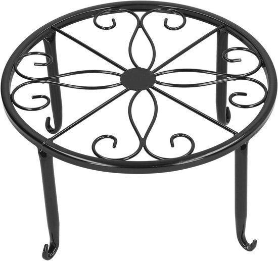 Supporto per piante esterno - Display esterno per fiori - Griglia per piante in acciaio inox - Supporto per piante per piante in vaso - Griglia per piante in acciaio - Supporto per piante per giardino