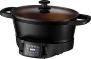 Cottura Lenta Elettrica con Timer - 6 Litri - 5 Litri - 4 Persone