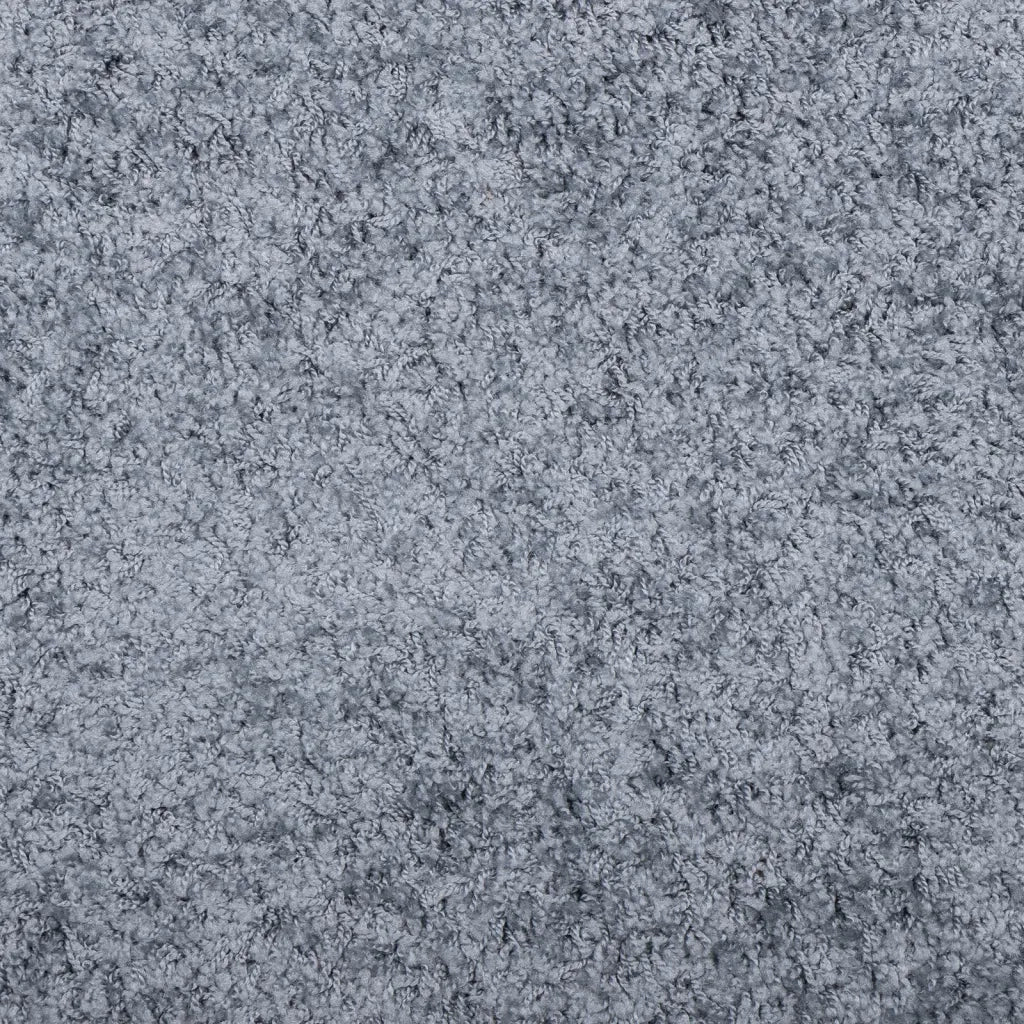 Tappeto Shaggy PAMPLONA a Pelo Lungo Moderno Blu Ø 280 cm 375337