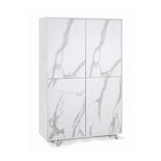 Mobile 4 Ante Kit Ossido Bianco cm 108x41x161h - Sarmog