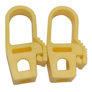 GANCIO IN PLASTICA mm. 59x29  - UNIKO