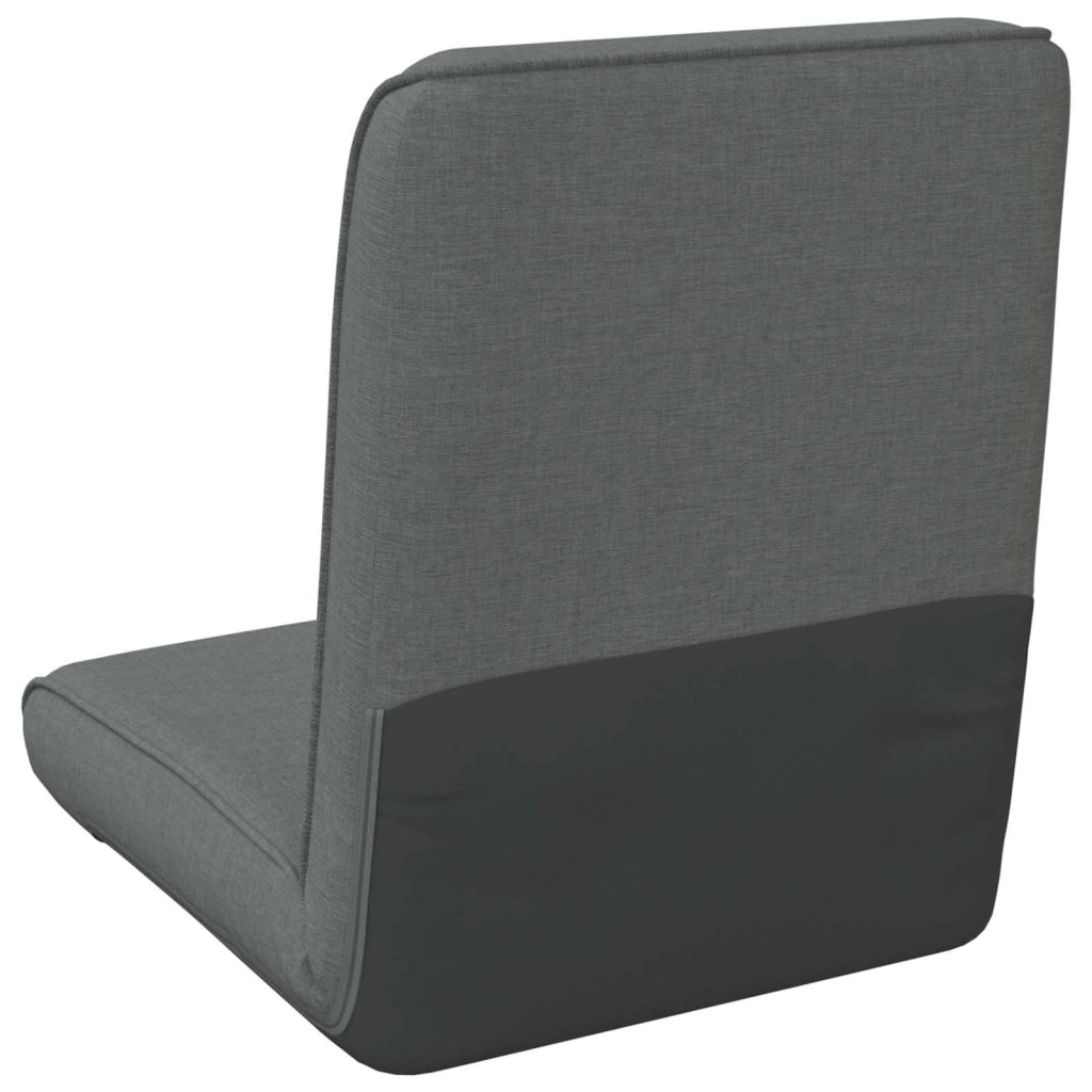 Sedia da Pavimento Grigio scuro 50 x 73 x 60 cm Tessuto 42028167