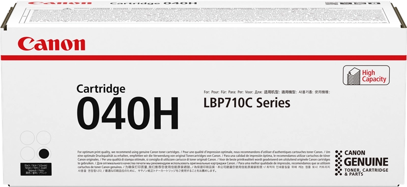 Canon Toner Cartuccia 040 H BK nero