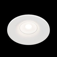 Faretto da incasso Downlight in Alluminio Barret Bianco