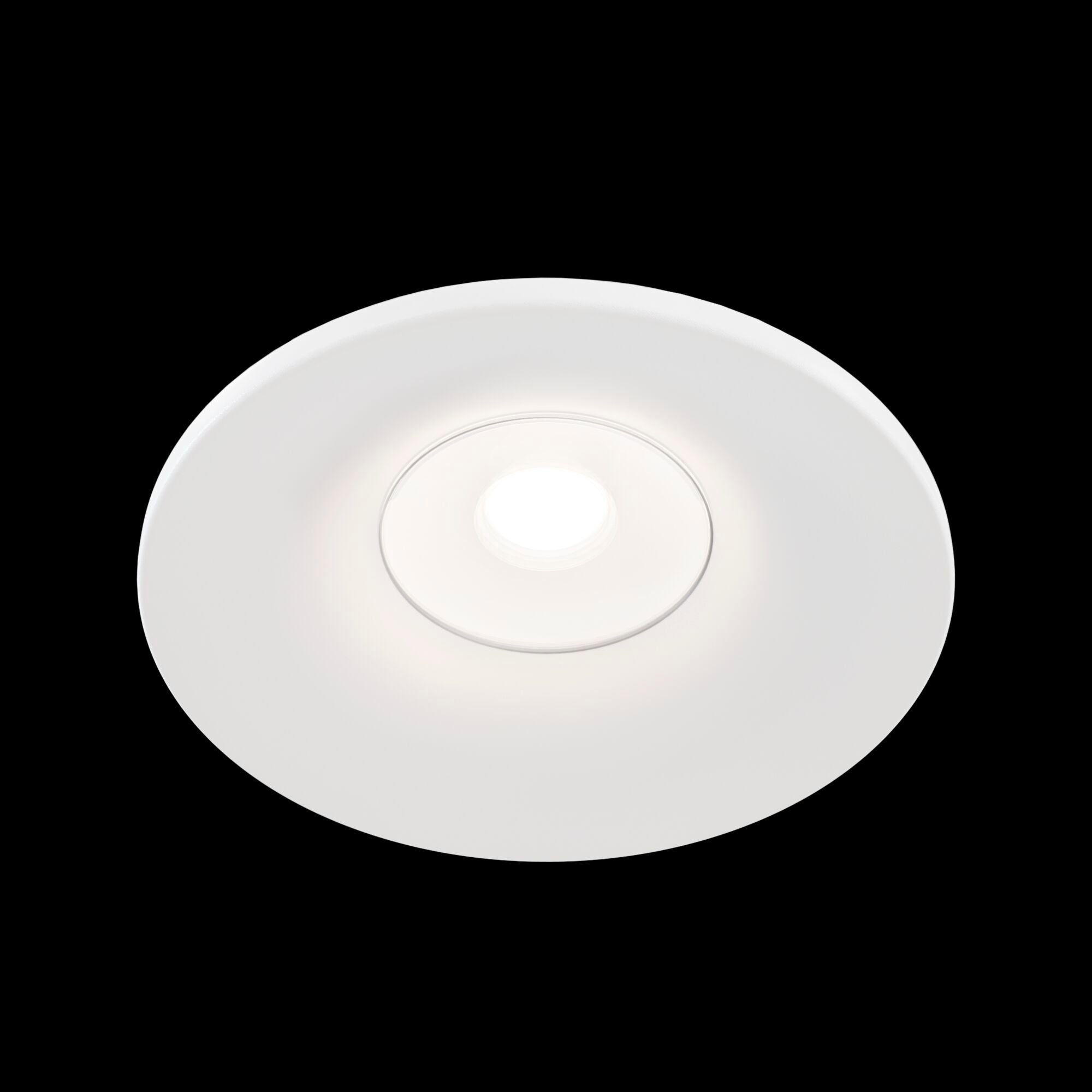Faretto da incasso Downlight in Alluminio Barret Bianco