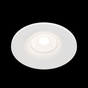 Faretto da incasso Downlight in Alluminio Barret Bianco