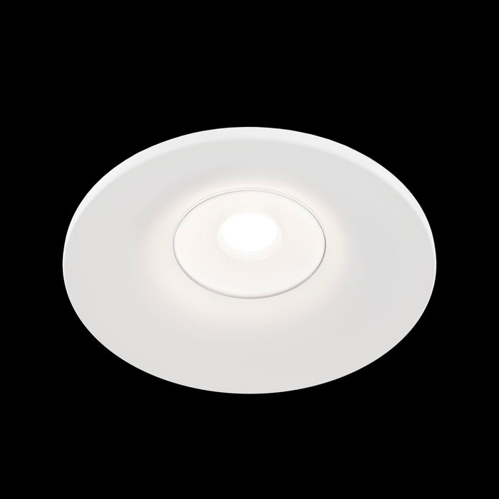Faretto da incasso Downlight in Alluminio Barret Bianco