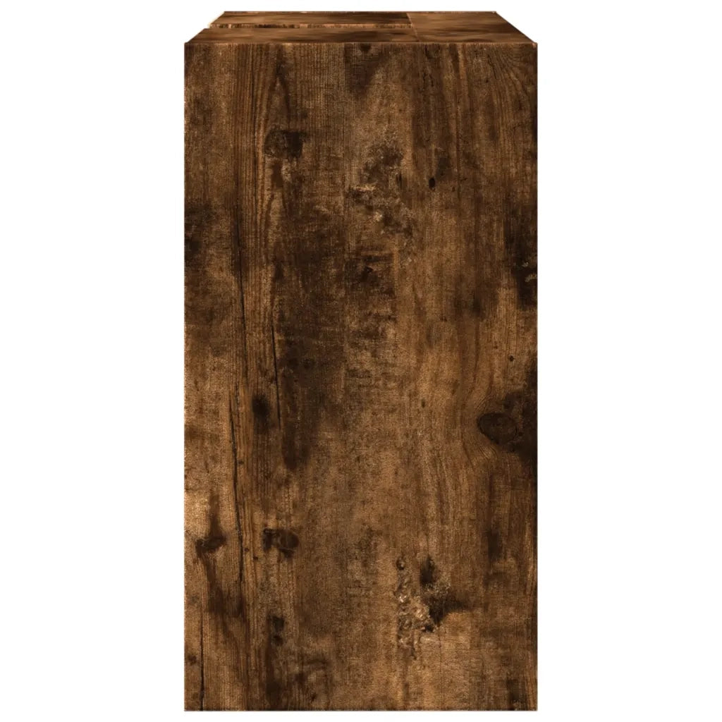Mobile Lavabo | Armadio Lavabo Rovere Fumo 63x29x55 cm in Legno Multistrato