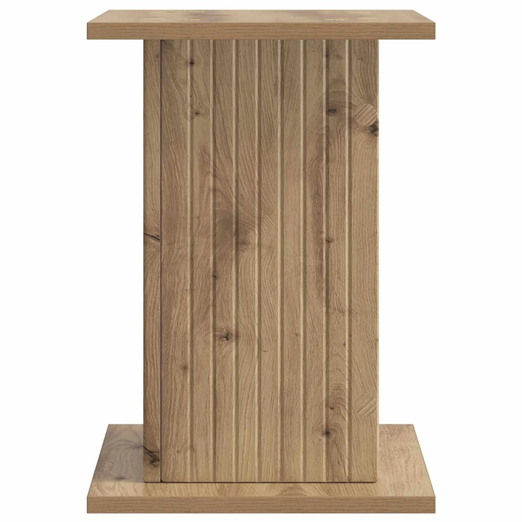Supporto per piante 2 pcs Rovere Artigianale 30,5 x 30 x 43 cm 899815