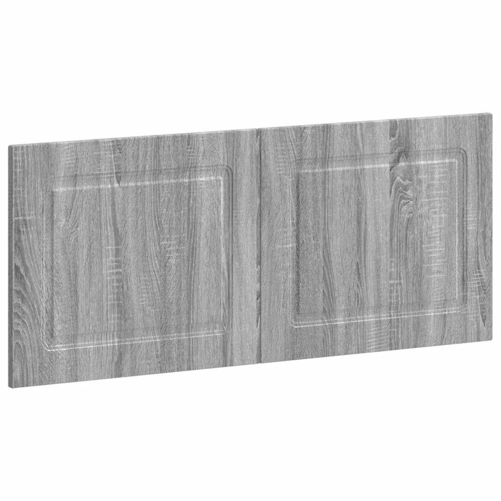 Testiera da Muro UTRECHT Sonoma grigio Legno ingegnerizzato 897851