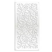 MANGROVIE - Pannello in PVC traforato - Parasole Misura: 98x198 cm, Colore: bianco