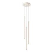 Lampada sospesa moderna beige Ø20cm 3xG9 Velino Pure Lume