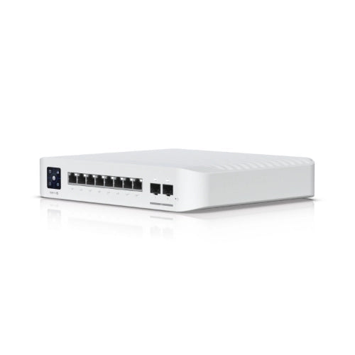 Ubiquiti switch 8 porte lan gigabit poe layer 3, 2p 10g sfp+, usw-pro-8-poe-eu