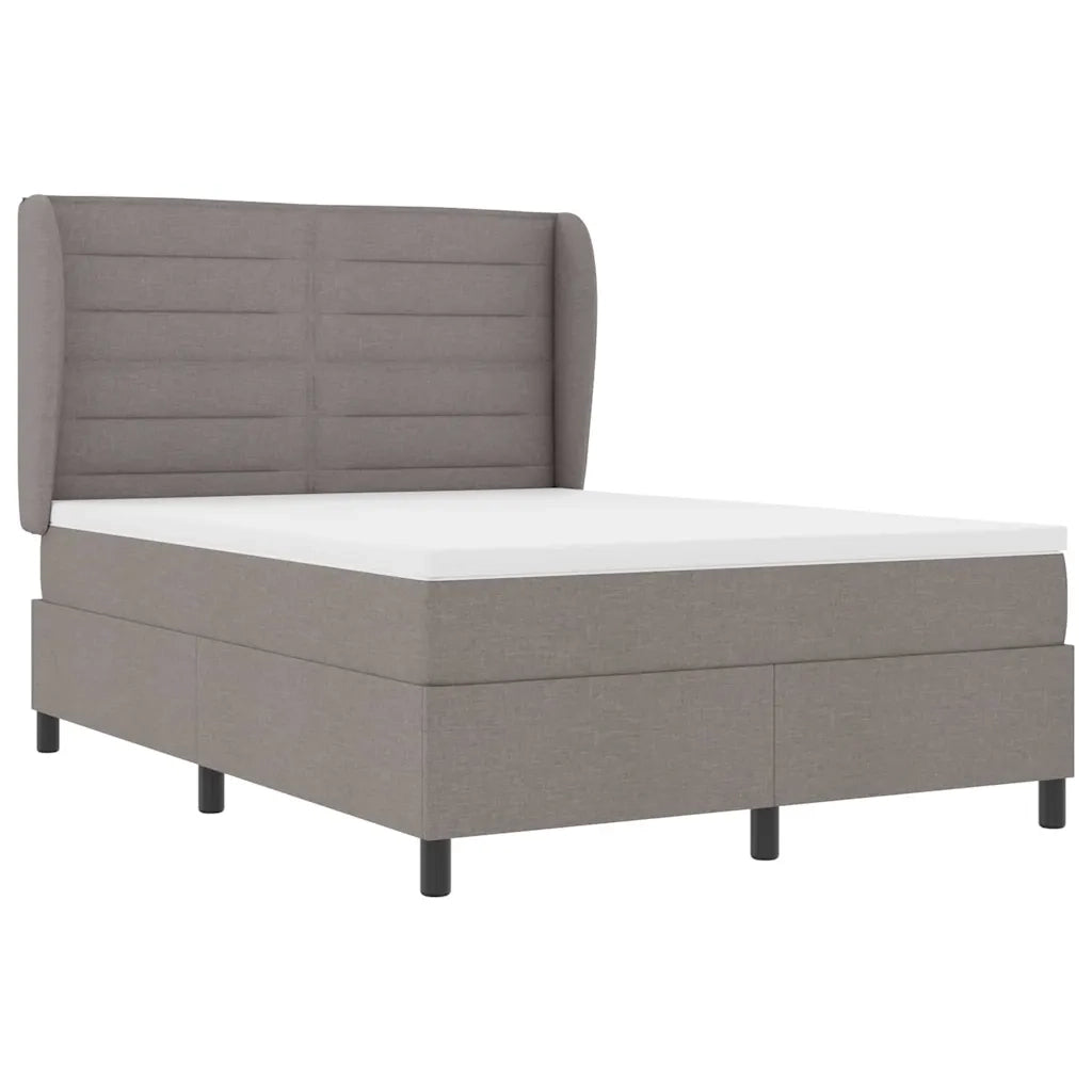 Letto a molle con materasso Talpa 140 x 190 cm Tessuto 3340498