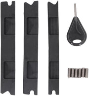Converteur di Fin Box - Adattatore Plastico Professionale - Installazione Facile - Adattatore di Fissaggio Fin per Tabella da Surf - 3 Pezzi