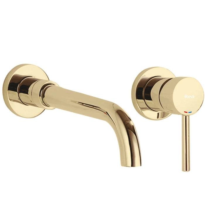 Rubinetto Da Incasso Rea Lungo Long Gold + Box