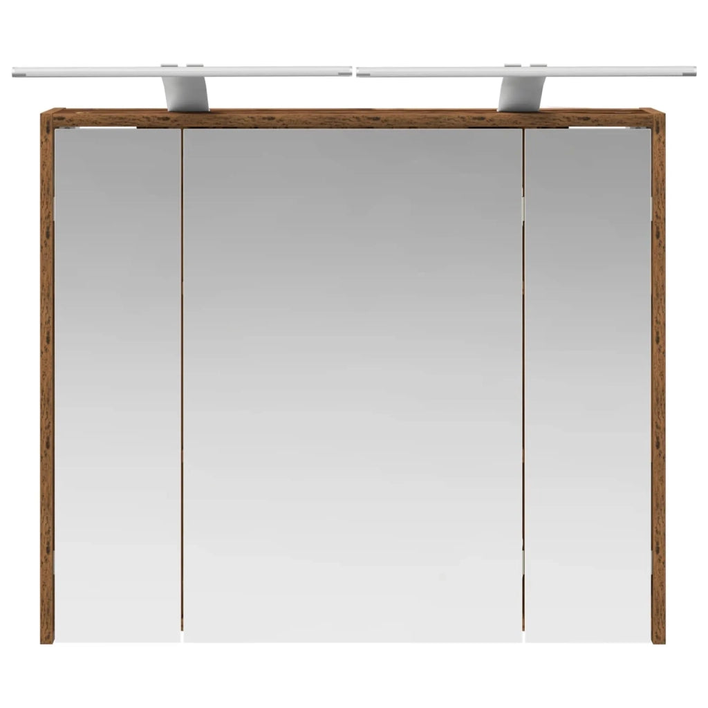 Mobiletto per specchio da bagno Legno vecchio