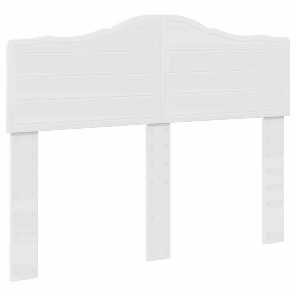 Testiera-Testata-Testiera Decorativa Bianco 135 cm Legno multistrato 594078