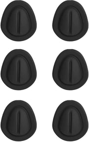 Set di 6 contenitori per bicchieri in silicone - Stabilizzatori per bicchieri - Limitatori di vibrazioni - Flessibili - Materiale duraturo
