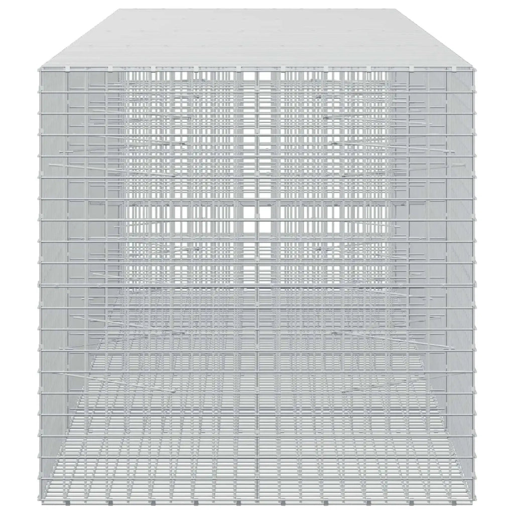 Gabion con Filo da 3,5 mm e Maglia da 5x5 cm 400x100x100 cm 3462434