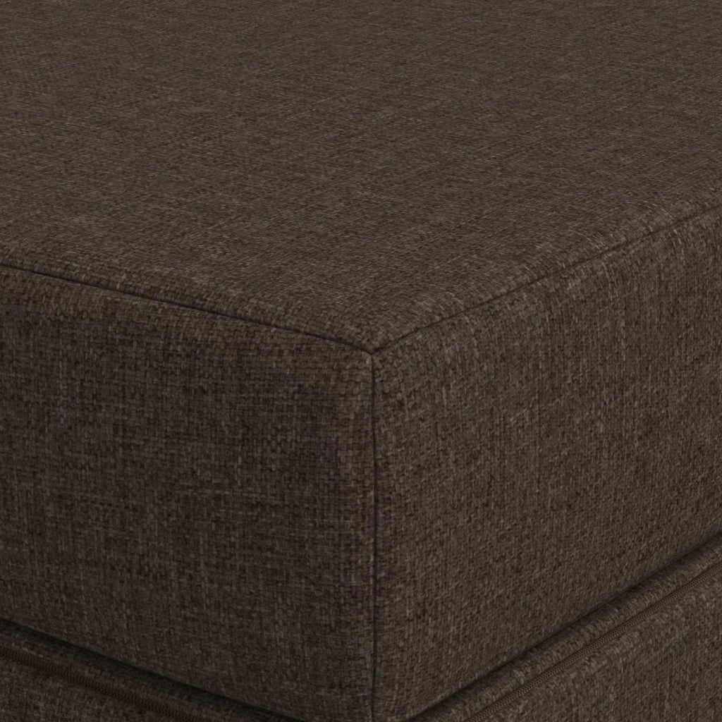 Divano Letto Pieghevole 160 x 67 x 45 cm Tortora 900236