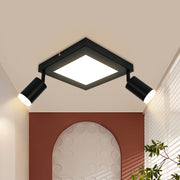 ZMH Faretto da soffitto 2 fiamme nero 3000K faretto da soffitto lampada da camera da letto per corridoio