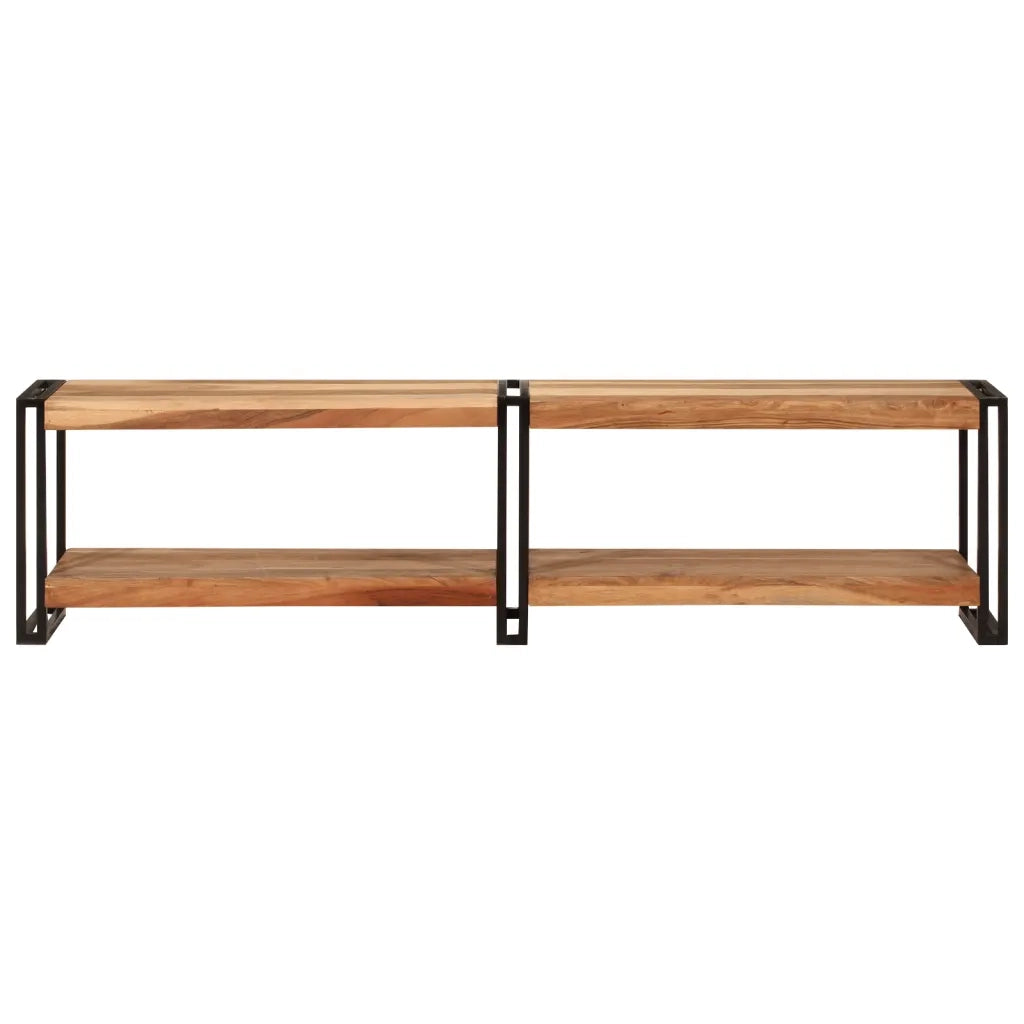 Mobile Porta TV 160x30x40 cm in Legno Massello di Acacia 356175