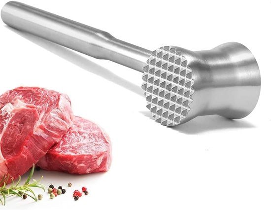 Hammer per battitura carne - Acciaio inossidabile - Utensile di base per la cucina
