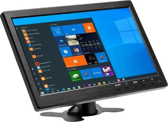 Monitor portatile - 10.1 Pollici - 1024x600 - Schermo portatile - Nero - Monitor da viaggio