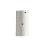 TUBO FORATO P/SERRANDA H 25 CM D 10 CM BIANC0