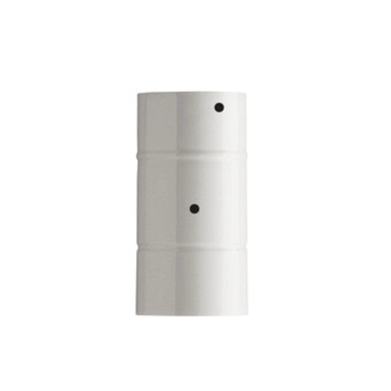 TUBO FORATO P/SERRANDA H 25 CM D 10 CM BIANC0
