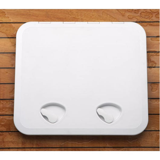 Sportello calpestabile per barca nautica mm 460x510 colore bianco