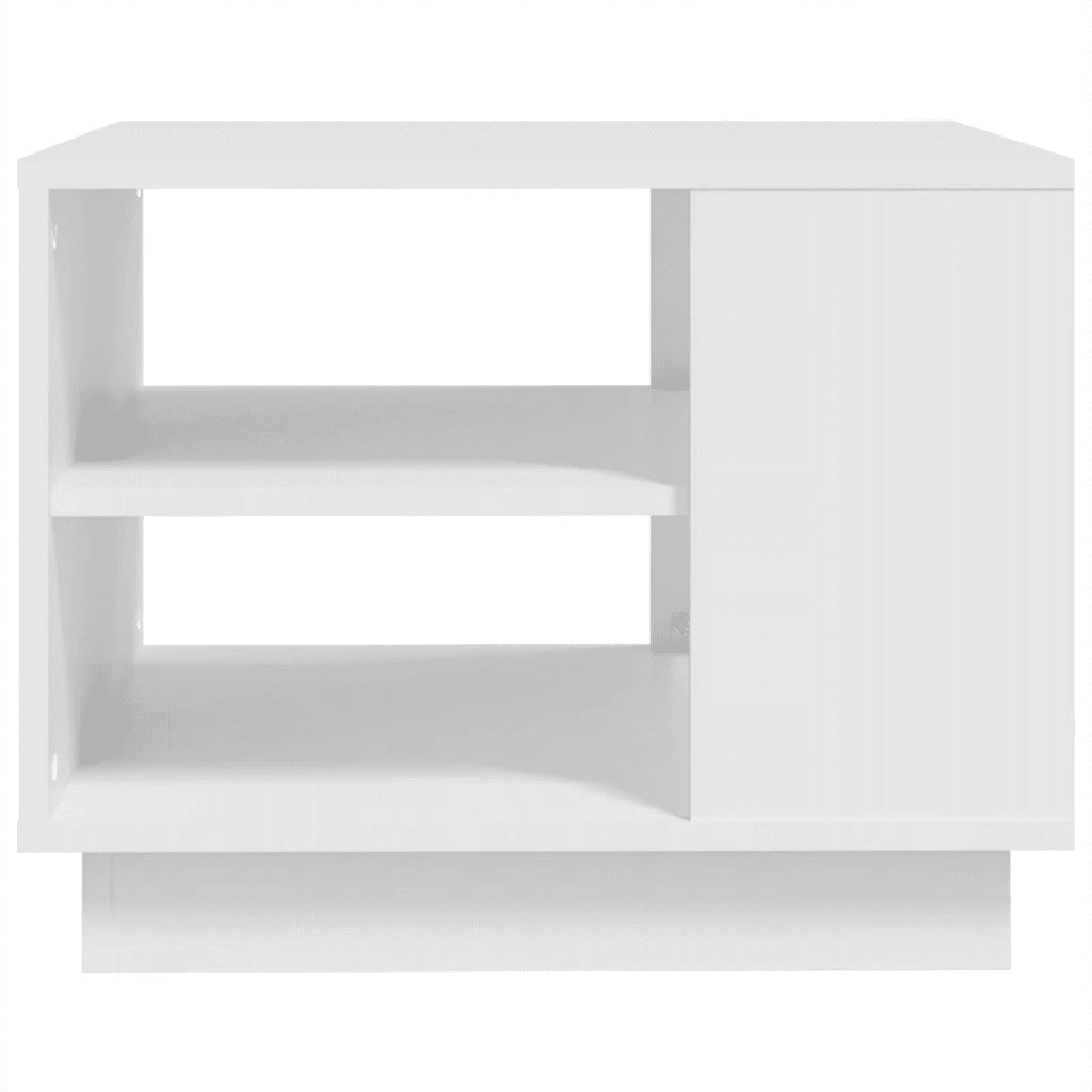Tavolino da salotto | Tavolino da caff¨¨ | Tavolino da Soggiorno Bianco 55x55x43 cm in Truciolato