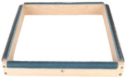 Framo per Tufting 40 x 40 cm - Cornice in Legno - Cesto per Tufting - Ricamo/Decorazione - Struttura Robusta in Legno Massello - Facile da Montare - Cornice per Ricamo