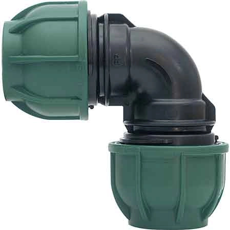 GOMITO A 90  ° A STRINGERE  EE ? 40x40 mm - 10 PN - IRRITEC