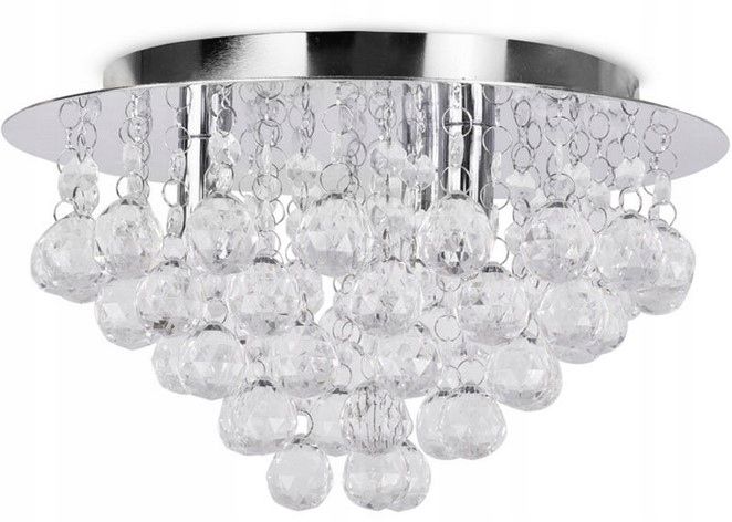 Lampada Di Cristallo Da Soffitto Glamour 392179
