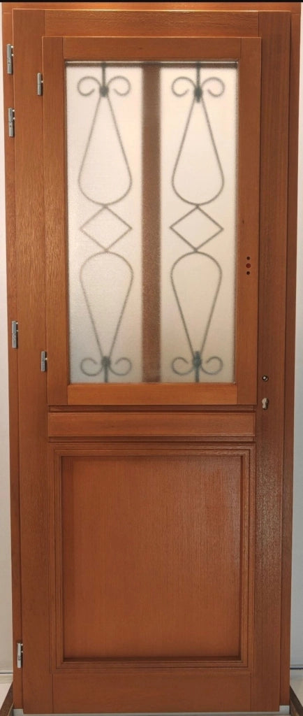 Porta d'ingresso modello 'BAYA' 215X90 Spingendo a destra (dimensioni del tavolo) senza maniglia