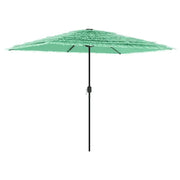 Ombrello | Parasolne Giardino con Palo in Acciaio Verde 300x200x250 cm