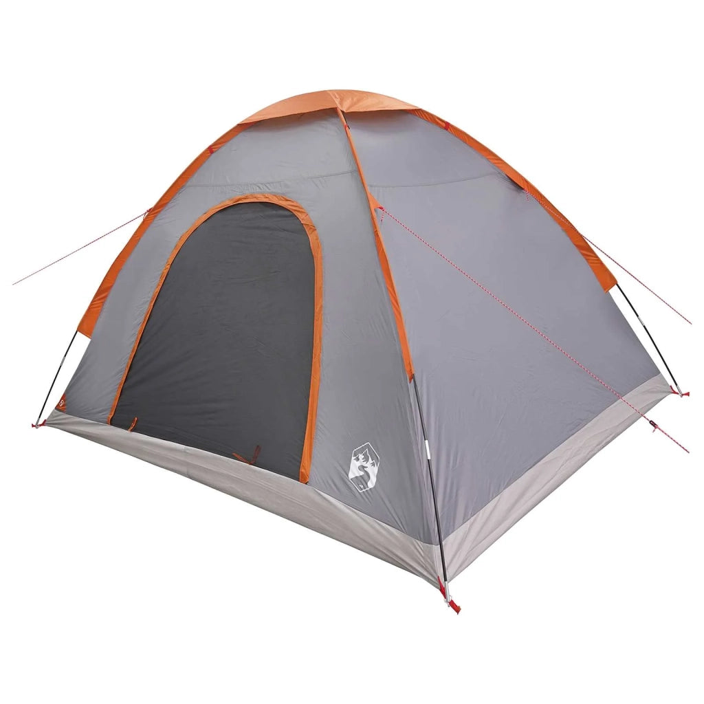 Tenda da campeggio Grigio e arancione 275 x 215 x 125 cm 42028634