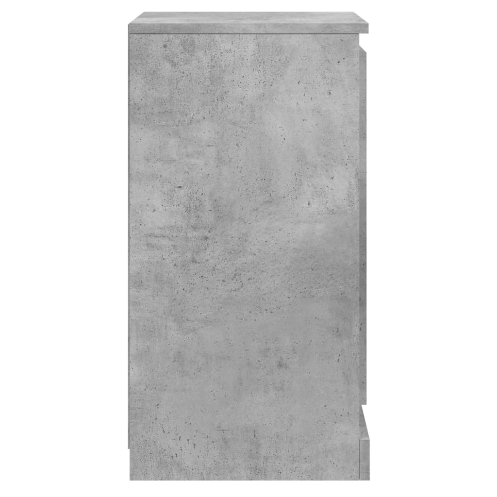 Buffet credenza cassettiera mobiletto mobile contenitore organizer per cucina soggiorno salotto 37,5 x 35,5 x 67,5 cm legno ingegnerizzato grigio 02_0031923